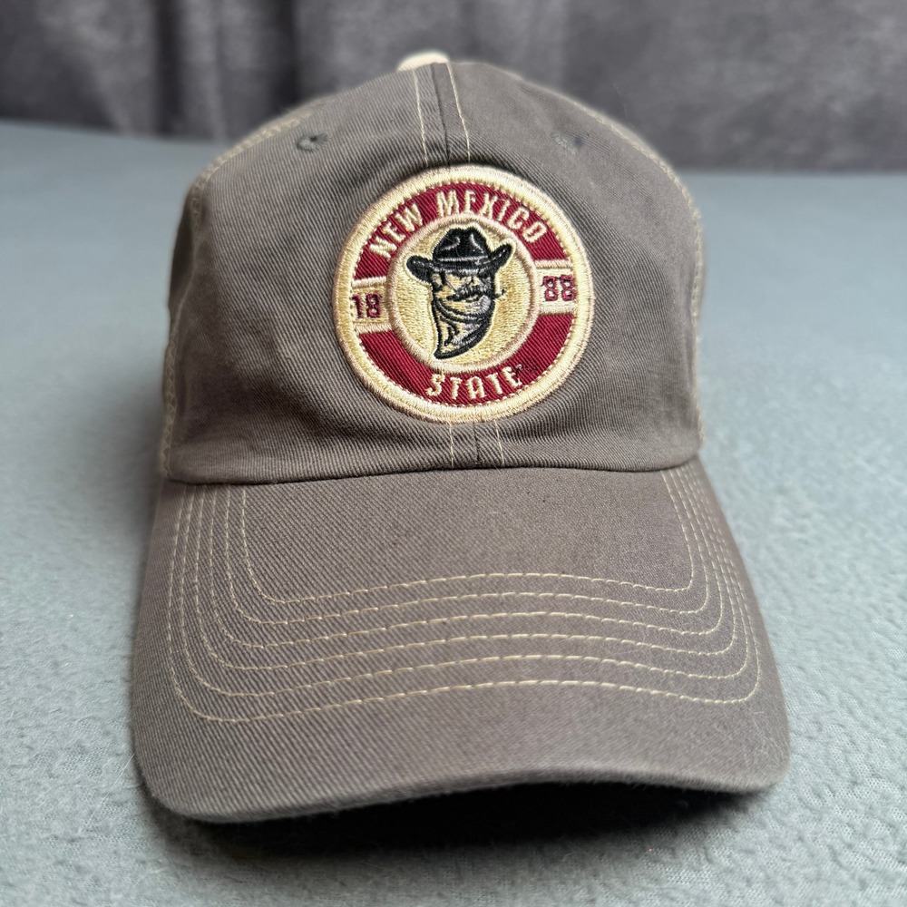 Top of the World New Mexico State Aggies Hat Brown Adjustable Baseball Cap NCAA